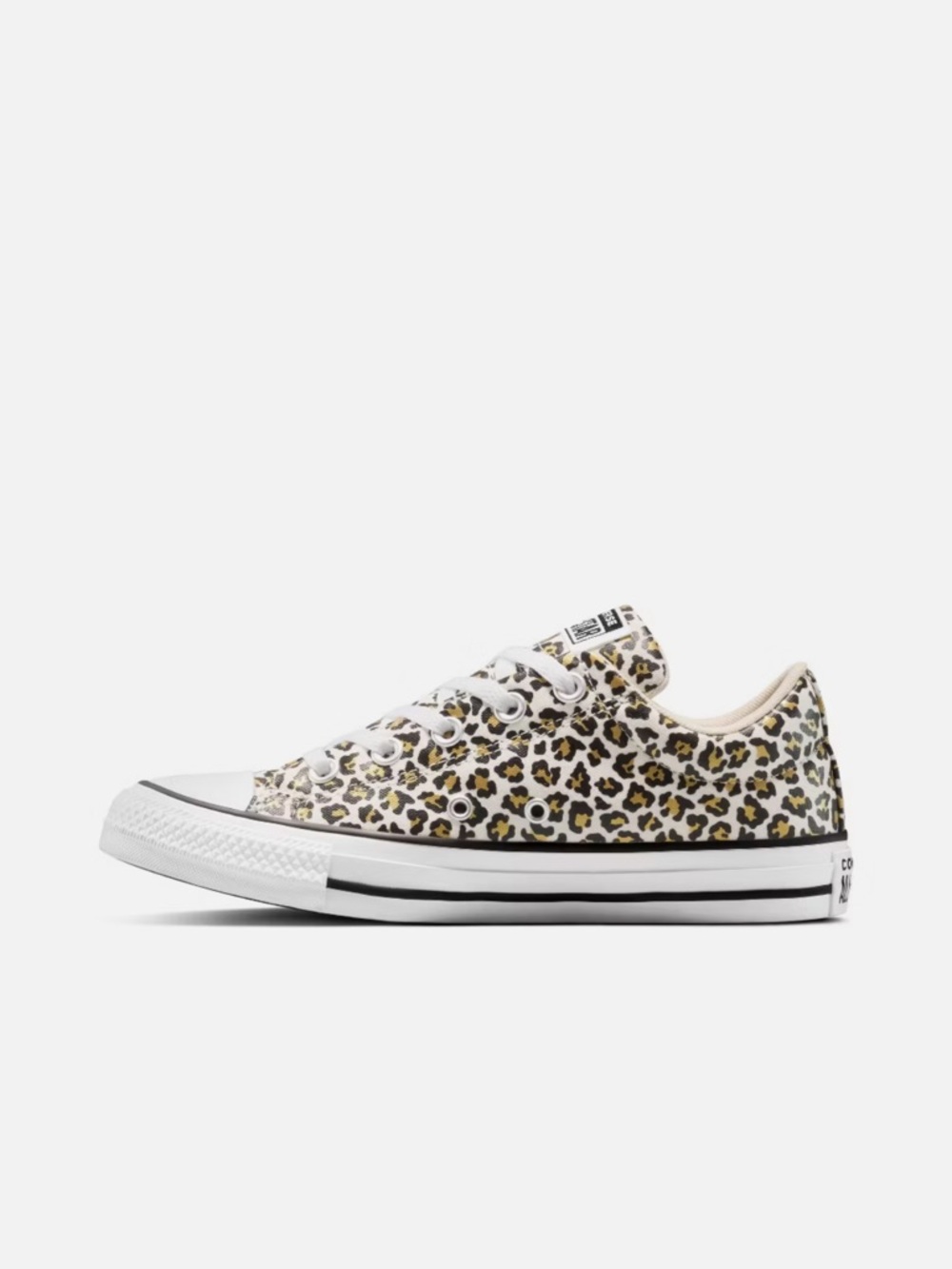 Converse Low Top Sneakers - Leopard Print Size 5.5 - Picture 2 of 11